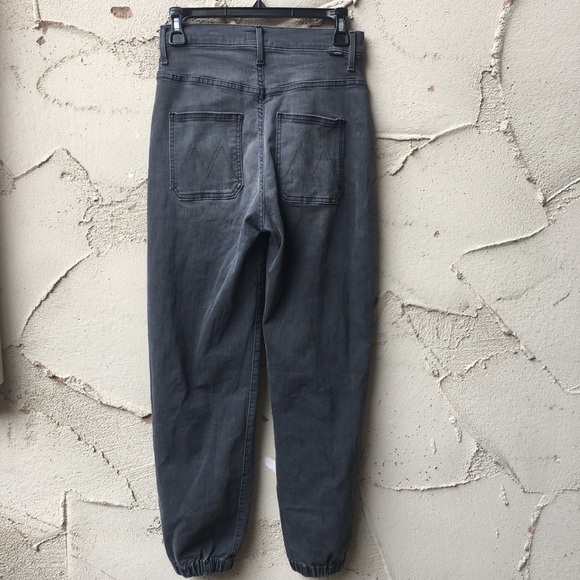 MOTHER Denim The Wrapper Patch Springy Ankle Jeans I Size 25 - Picture 5 of 10